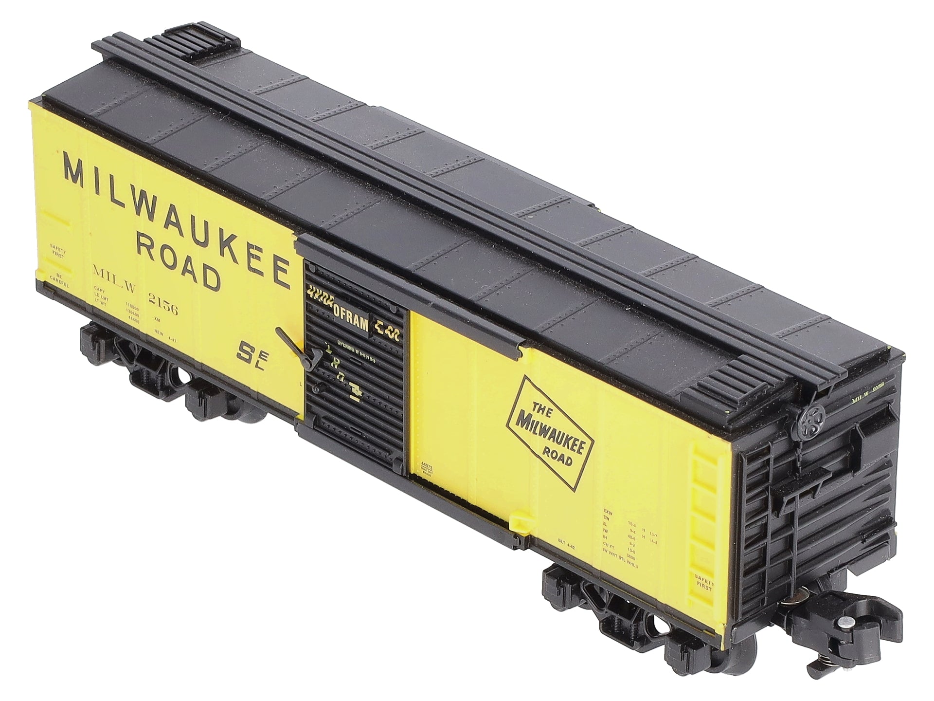 American Flyer 6-44073 S Gauge Milwaukee Road American Flyer Boxcar #2156