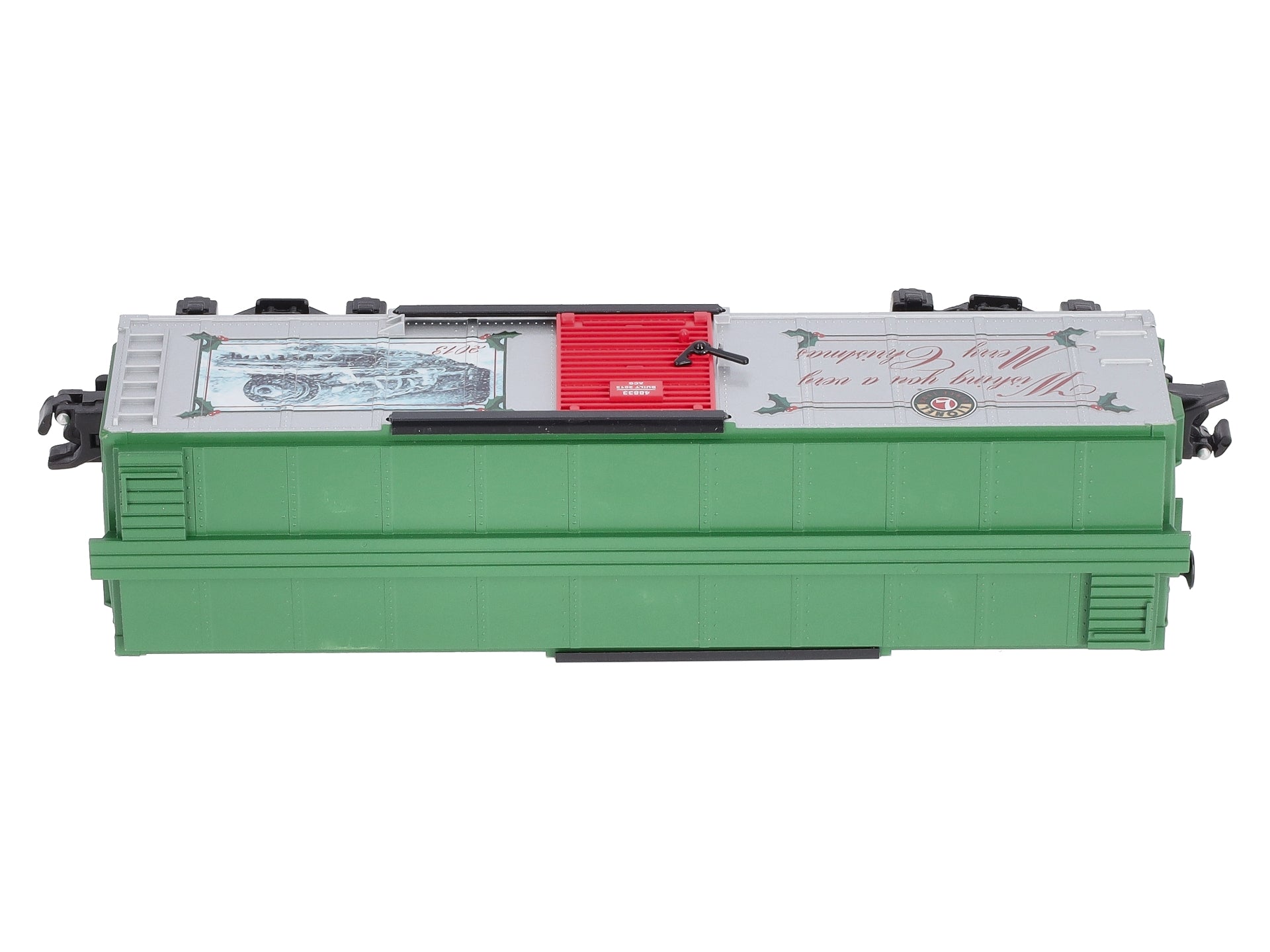 American Flyer 6-48833 S Scale Christmas 2013 Boxcar