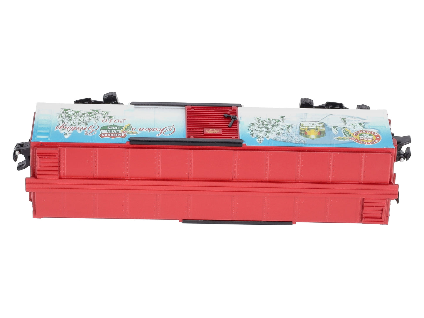 American Flyer 6-48384 S Scale Holiday 2010 Boxcar LN/Box