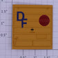 Lionel 39209-17 Yellow Union Pacific Boxcar Door "DF"