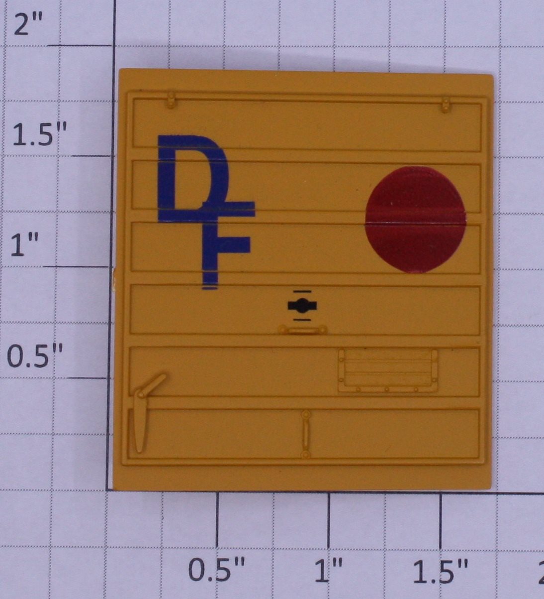 Lionel 39209-17 Yellow Union Pacific Boxcar Door "DF"