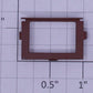 Lionel 11702-15 N-8 Red Window Frame