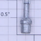 Lionel 717-14 Work Caboose Tall Metal Caboose Smoke Stack