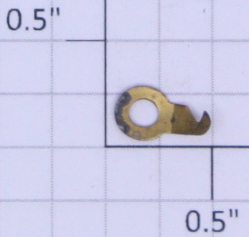 Lionel 711-99 Brass Solder Lug with Hook
