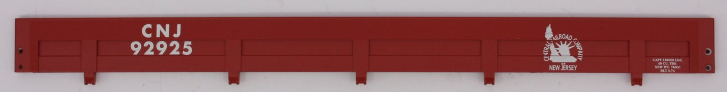 Lionel 21353-3 CNJ Dump Car Hinged Side Body