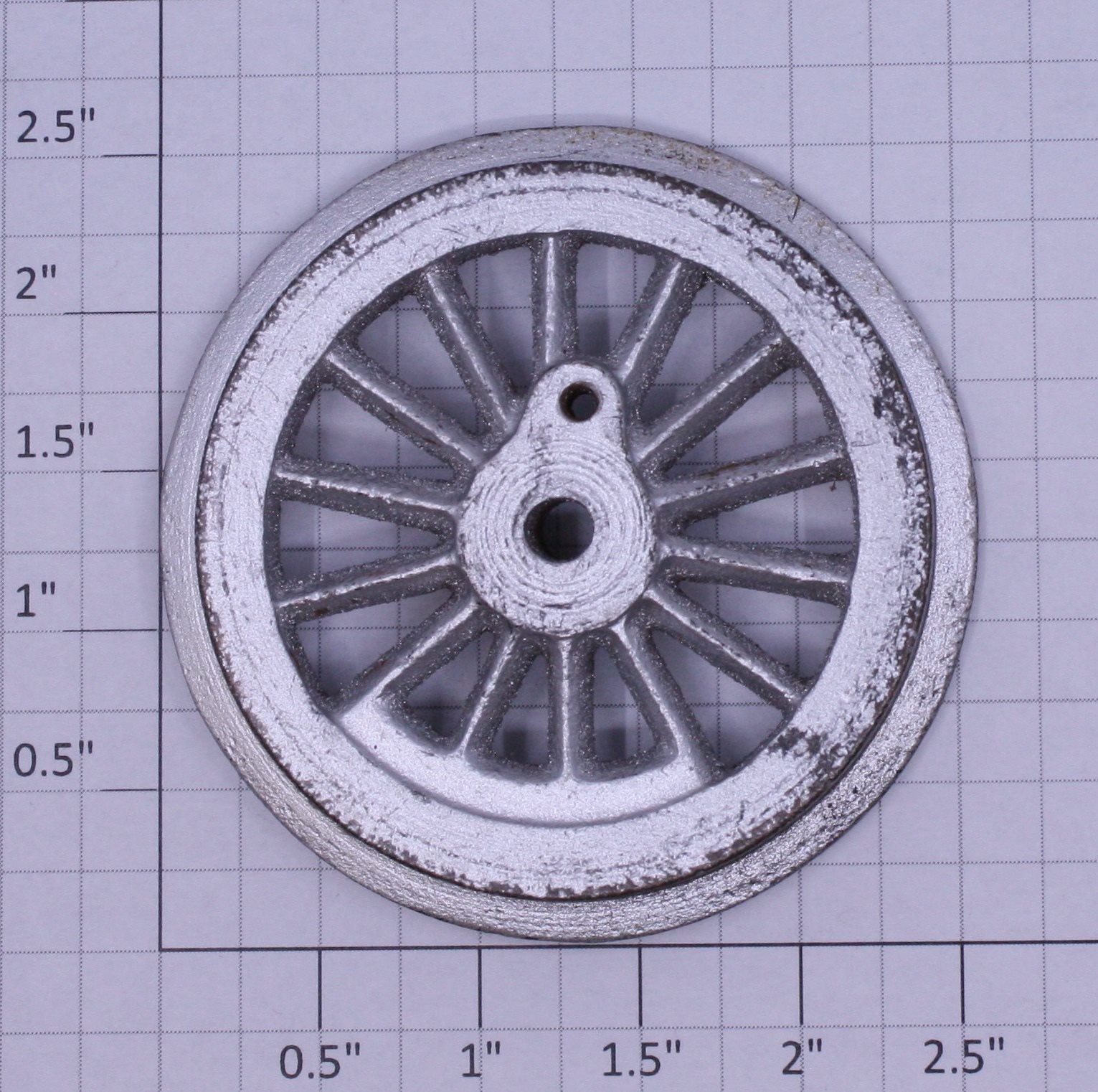 Lionel 5L-40 Paint Cast Iron Thick Rim Spoked 2-5/8