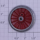 Lionel 8701-072 Red General Gear Wheel with Plastic Insert