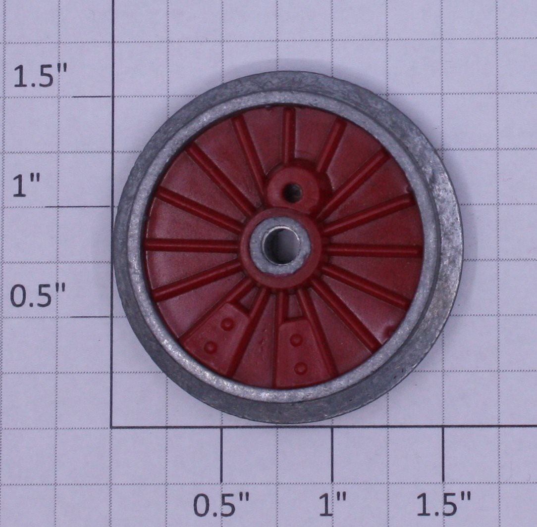 Lionel 8701-072 Red General Gear Wheel with Plastic Insert