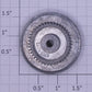 Lionel 8701-072 Red General Gear Wheel with Plastic Insert