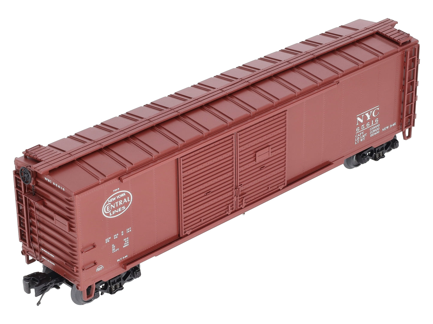 MTH 20-93245 O New York Central Double Door 50' Box Car #65616 LN/Box