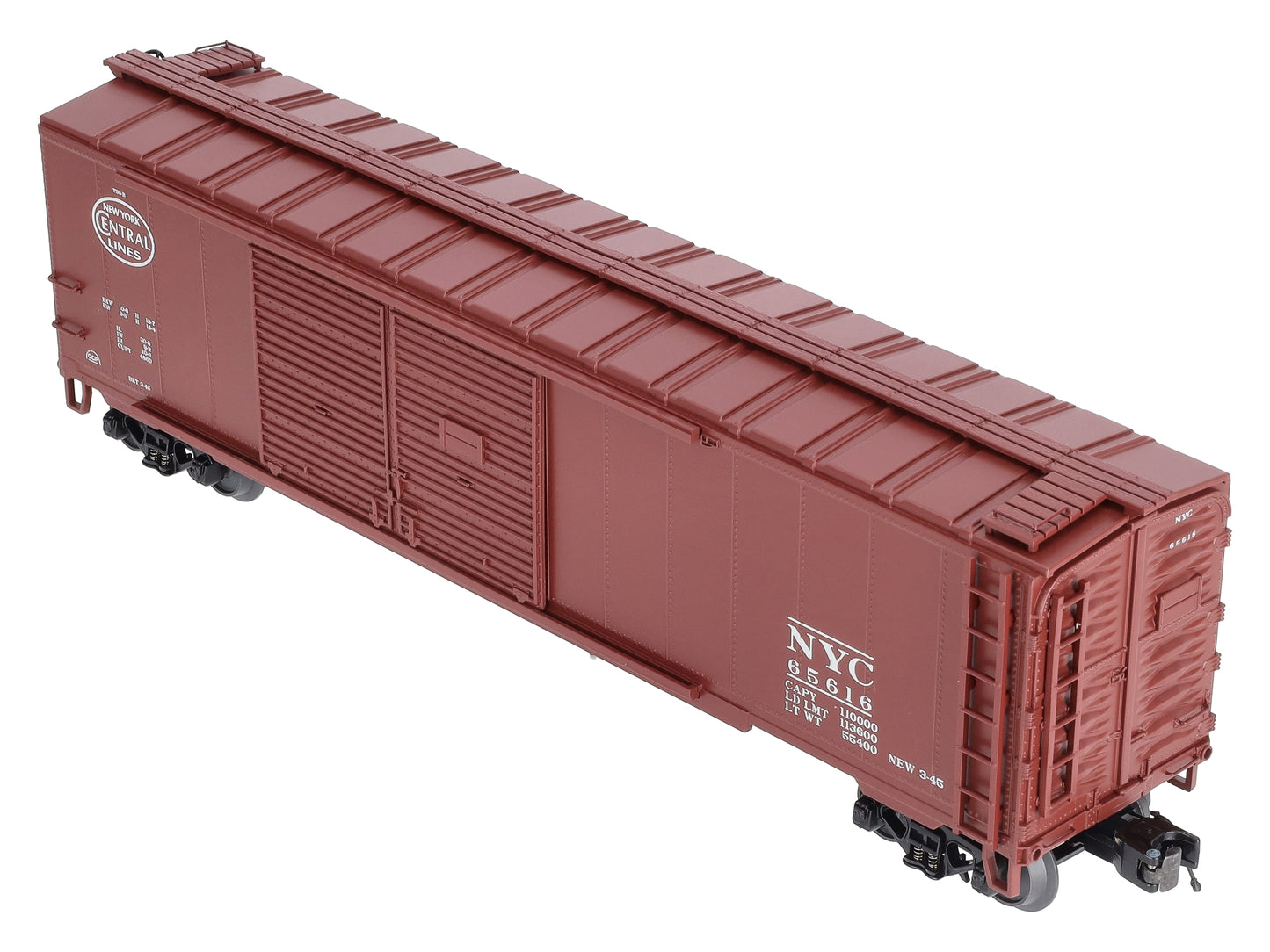 MTH 20-93245 O New York Central Double Door 50' Box Car #65616 LN/Box