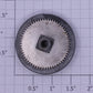 Lionel SLS-257-3 Red Spoked 1-5/8" O Gauge Steam Loco Wheel w/Gear & Boss