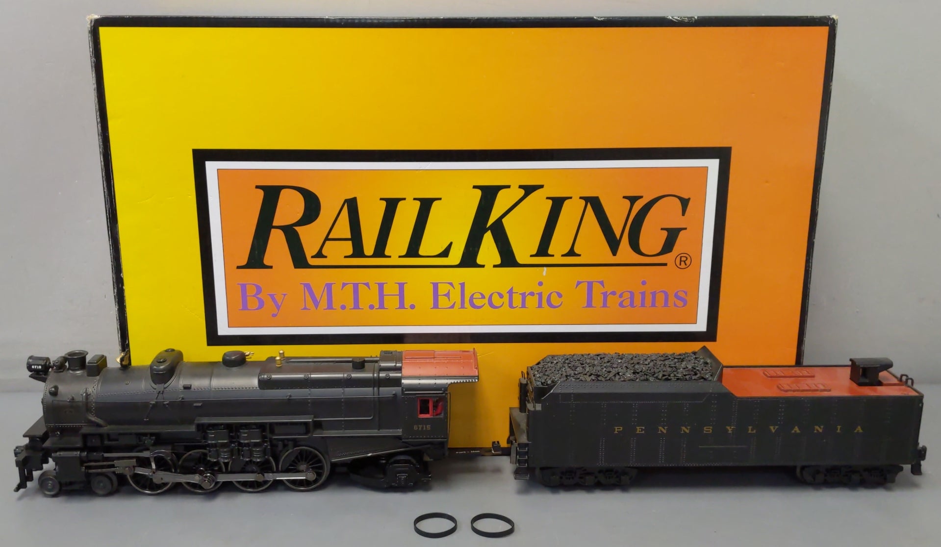 MTH 30-1580-1 PRR 4-8-2 Imperial M-1a Mountain Steam Engine w/PS 3.0 #6715