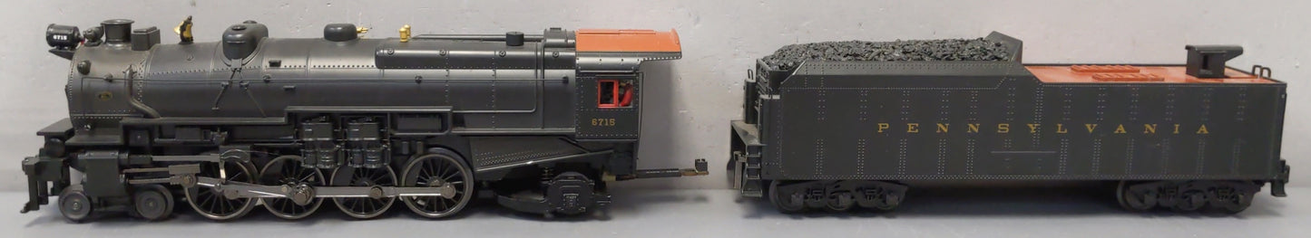 MTH 30-1580-1 PRR 4-8-2 Imperial M-1a Mountain Steam Engine w/PS 3.0 #6715