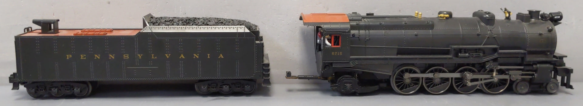 MTH 30-1580-1 PRR 4-8-2 Imperial M-1a Mountain Steam Engine w/PS 3.0 #6715