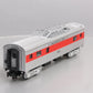 MTH 30-6012 O Gauge Santa Fe 0-27 Streamlined Vista Dome Car #502 LN/Box