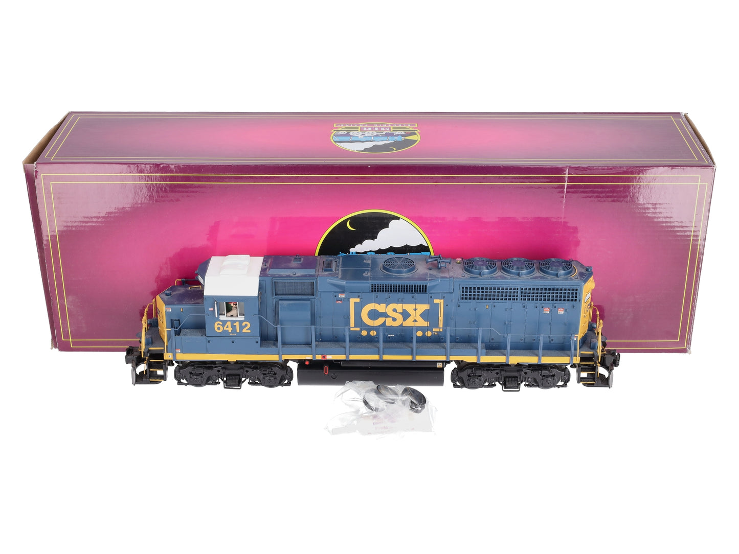 MTH 20-20570-1 CSX GP-40 Diesel Engine with Proto-Sound 3.0 #6412