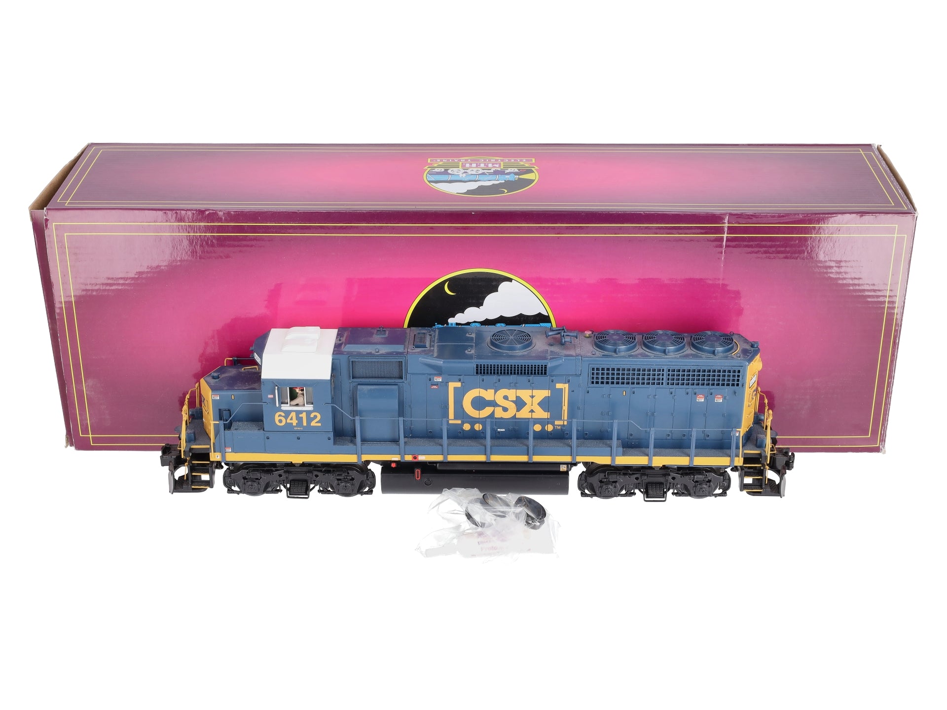 MTH 20-20570-1 CSX GP-40 Diesel Engine with Proto-Sound 3.0 #6412