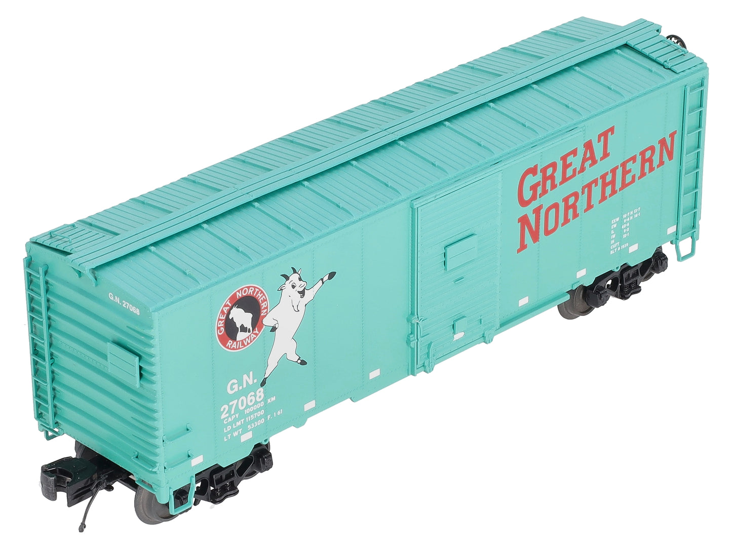 MTH 20-93420 O Gauge Great Northern 40’ AAR Box Car #27068