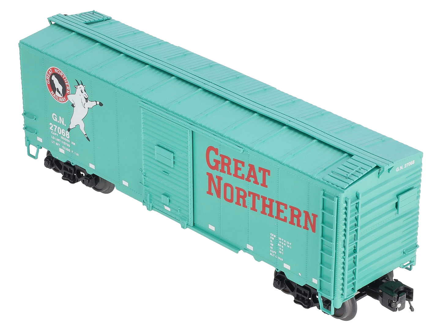 MTH 20-93420 O Gauge Great Northern 40’ AAR Box Car #27068