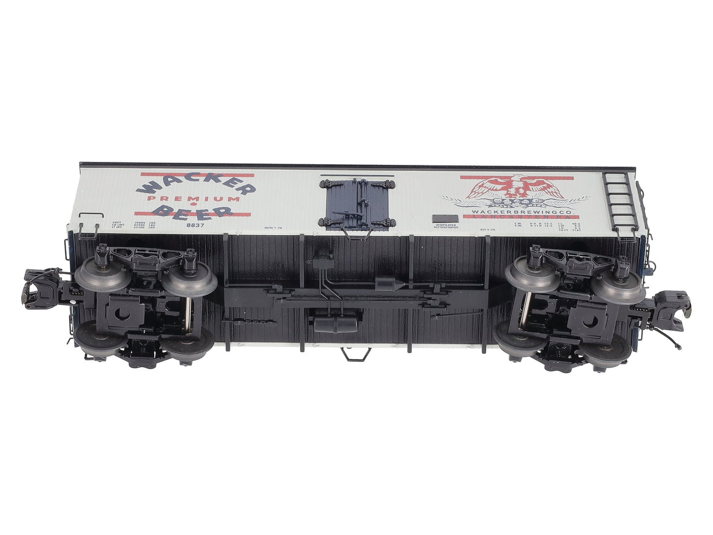 MTH 20-94347 O Wacker 36' Woodsided Reefer Car