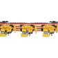 MTH 20-98640 O Western Maryland 60’ Flat Car with 3 John Deere 650H Bull Dozers LN/Box