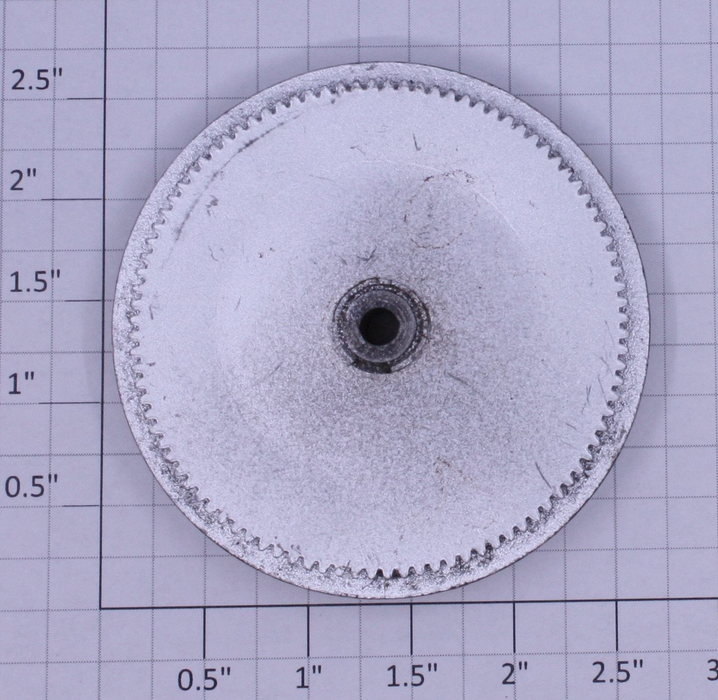 Lionel 5L-41-43 Std Gauge Paint Cast Iron Thick Rim Spoked 2-5/8 Loco Gear Wheel