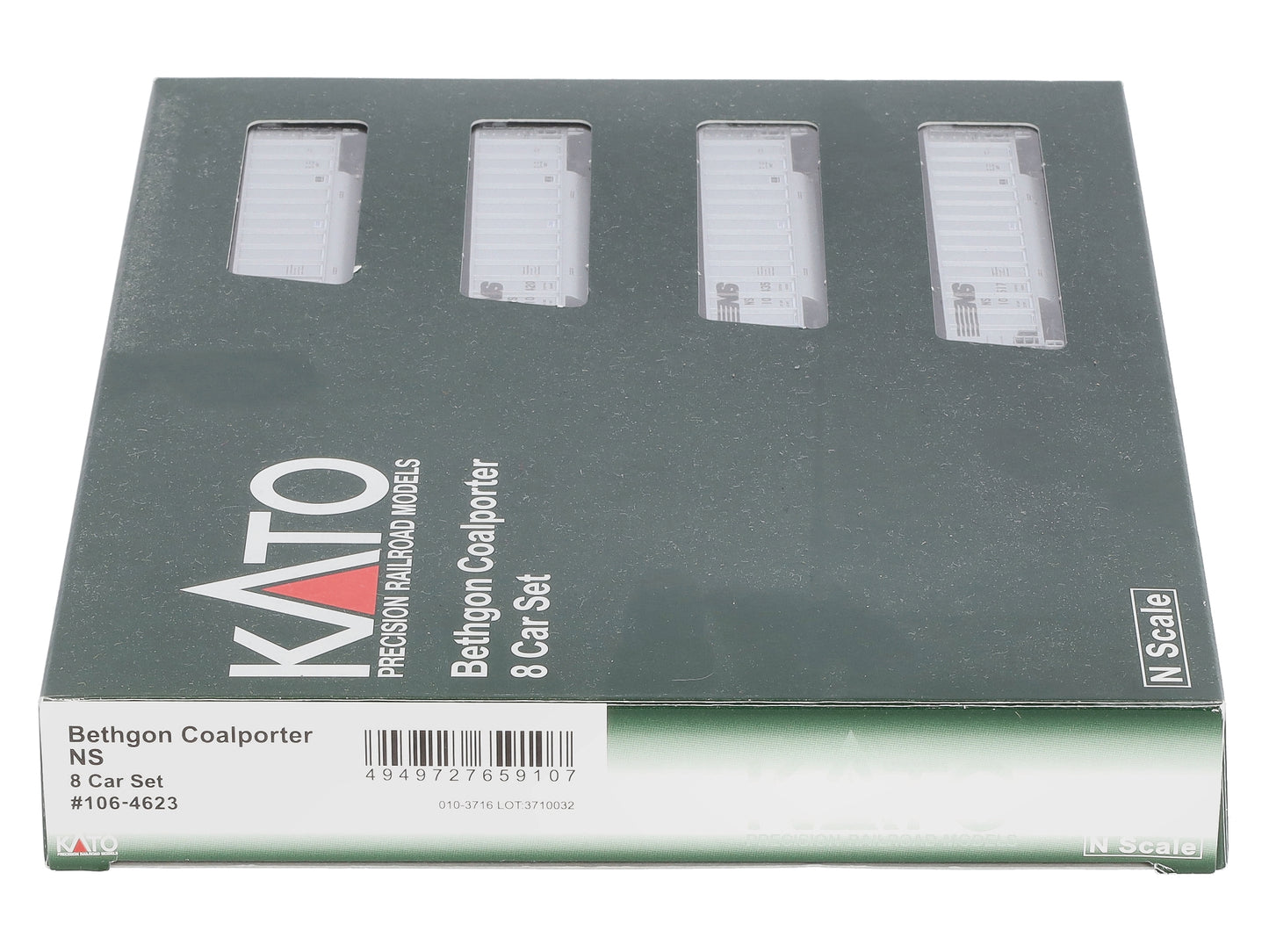 Kato 1064623 N Norfolk Southern Bethgon Coalporter (8)