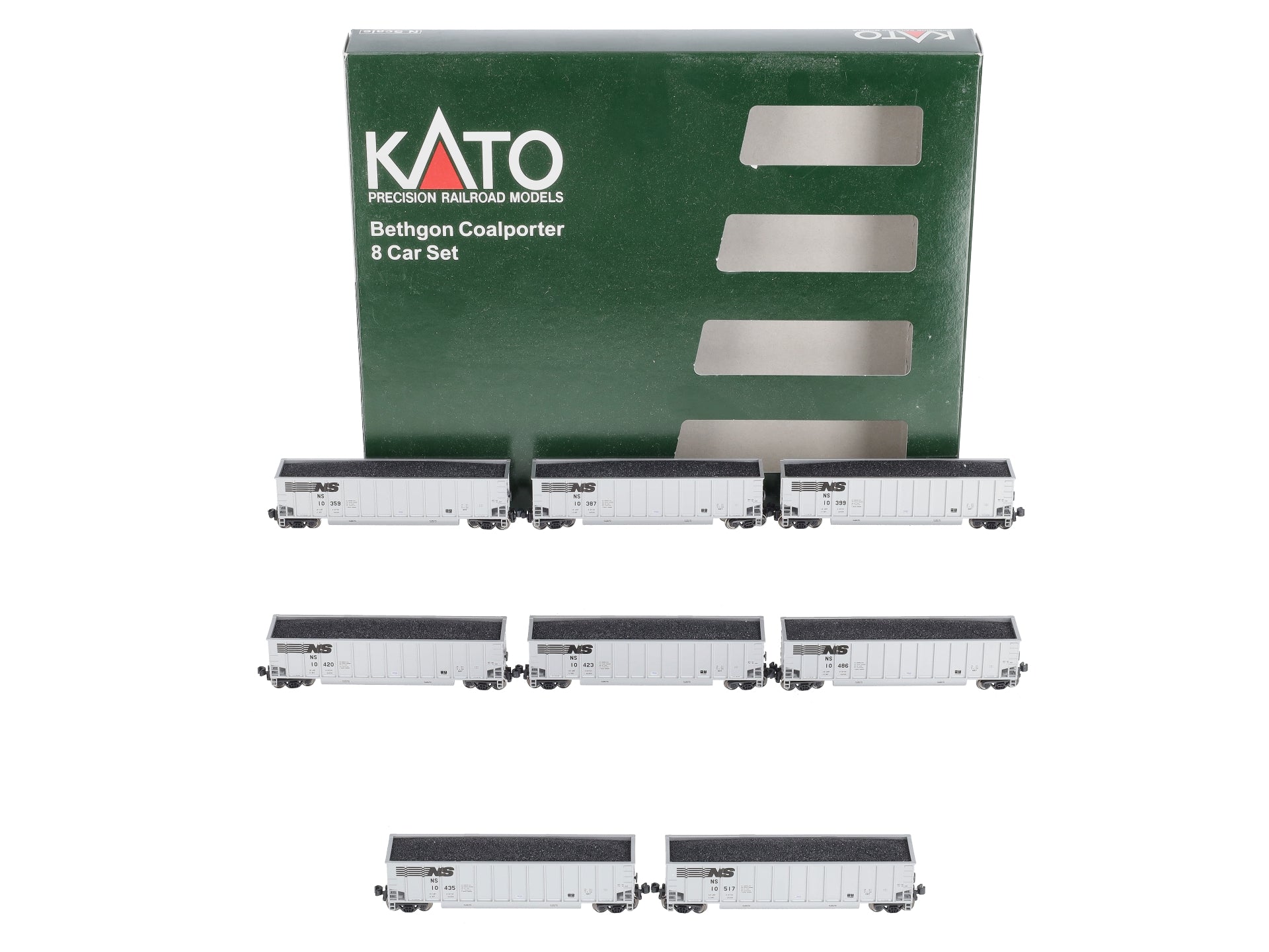 Kato 1064623 N Norfolk Southern Bethgon Coalporter (8)