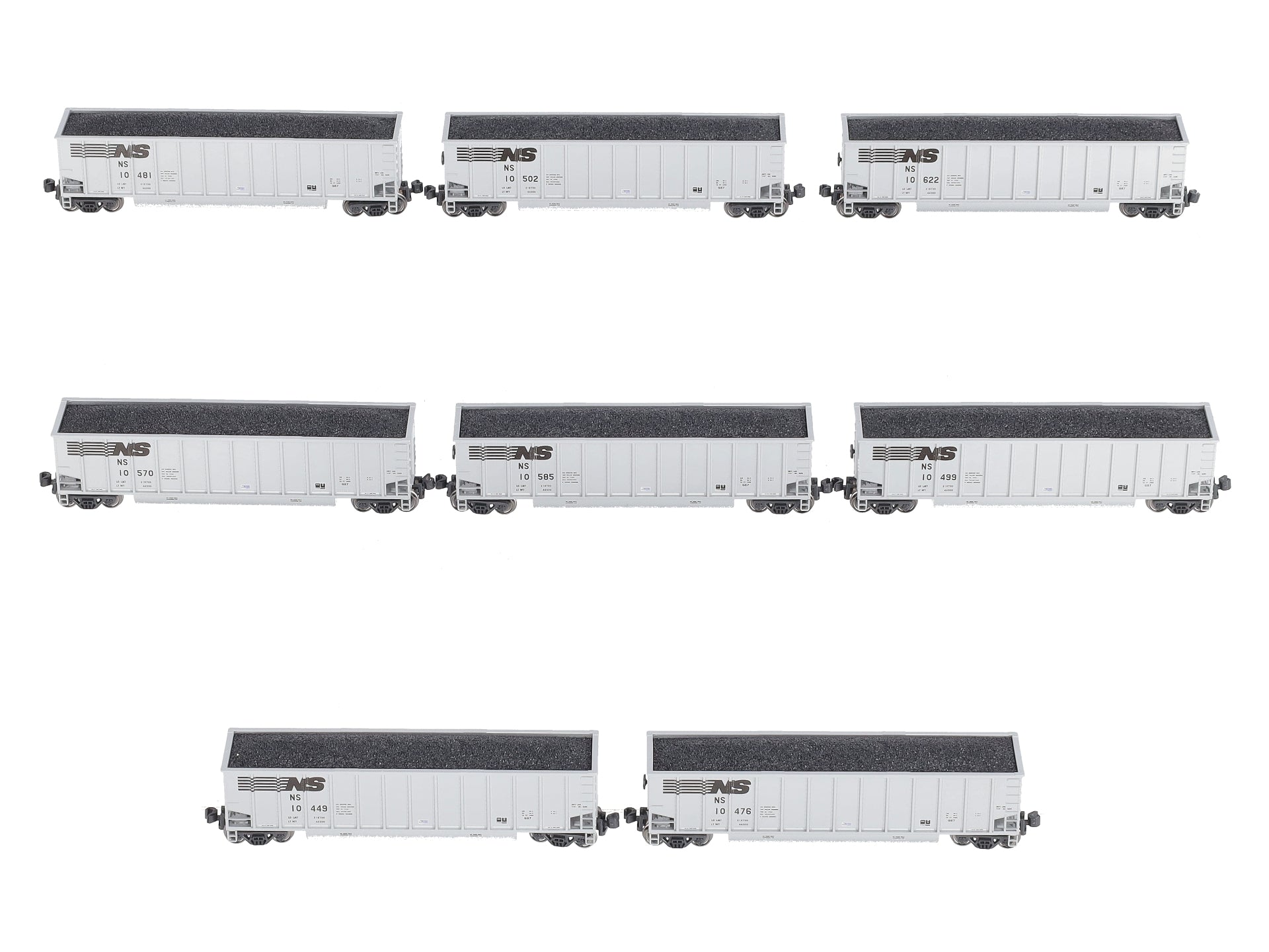 Kato 106-4630 N Norfolk Southern Bethgon Coalporter Car (Set of 8)