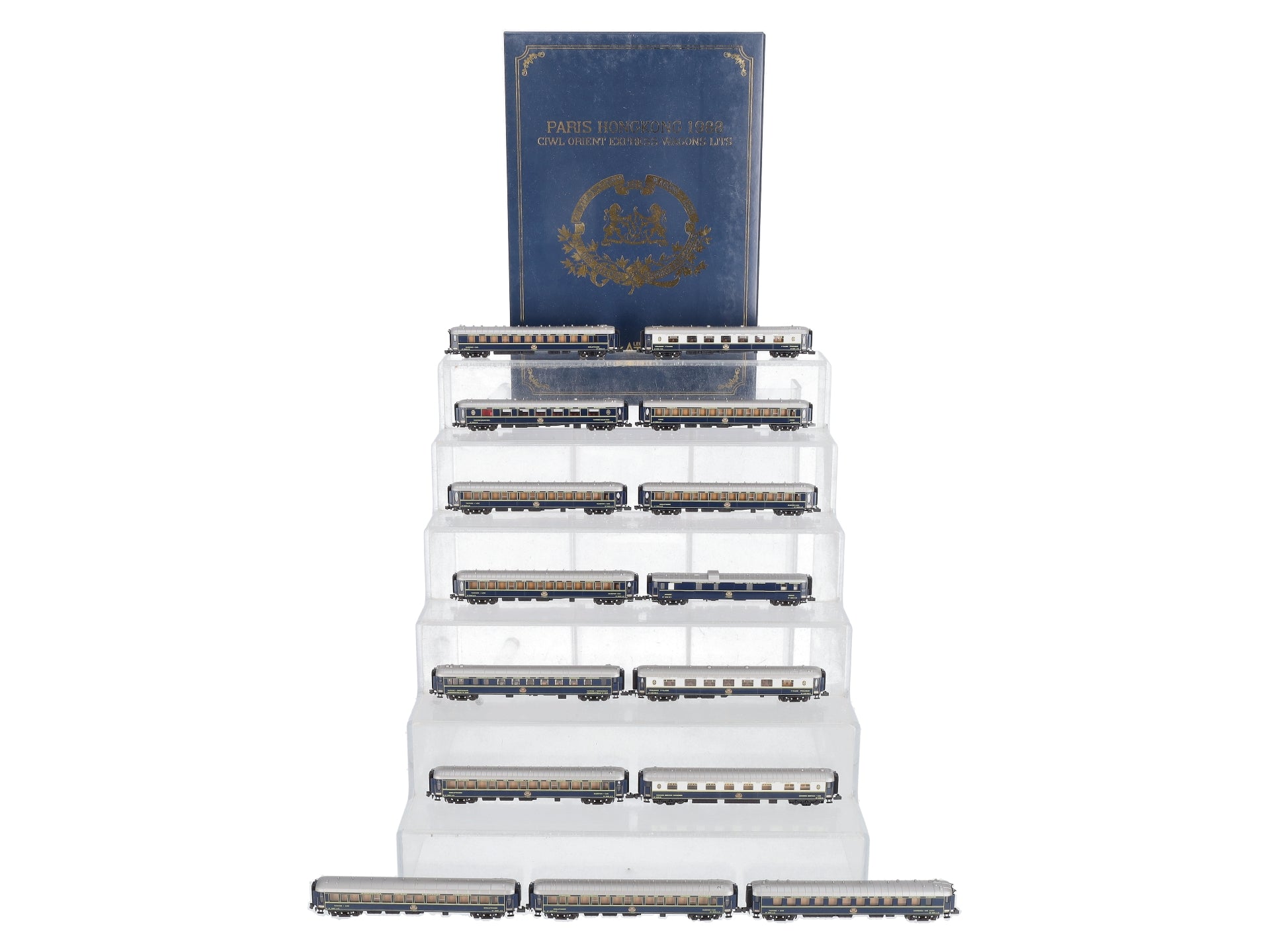 Kato K23215 N Orient Express 15 Car Set – Trainz