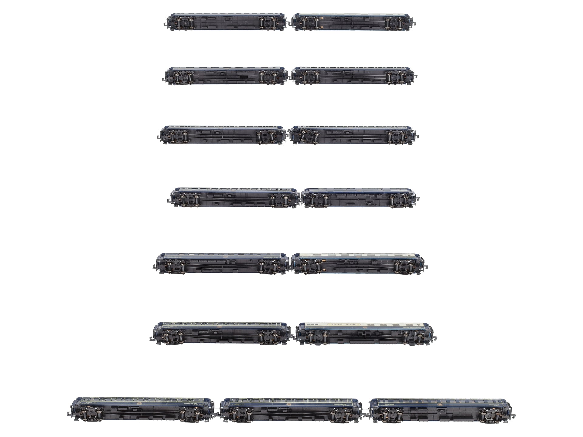 Kato K23215 N Orient Express 15 Car Set – Trainz