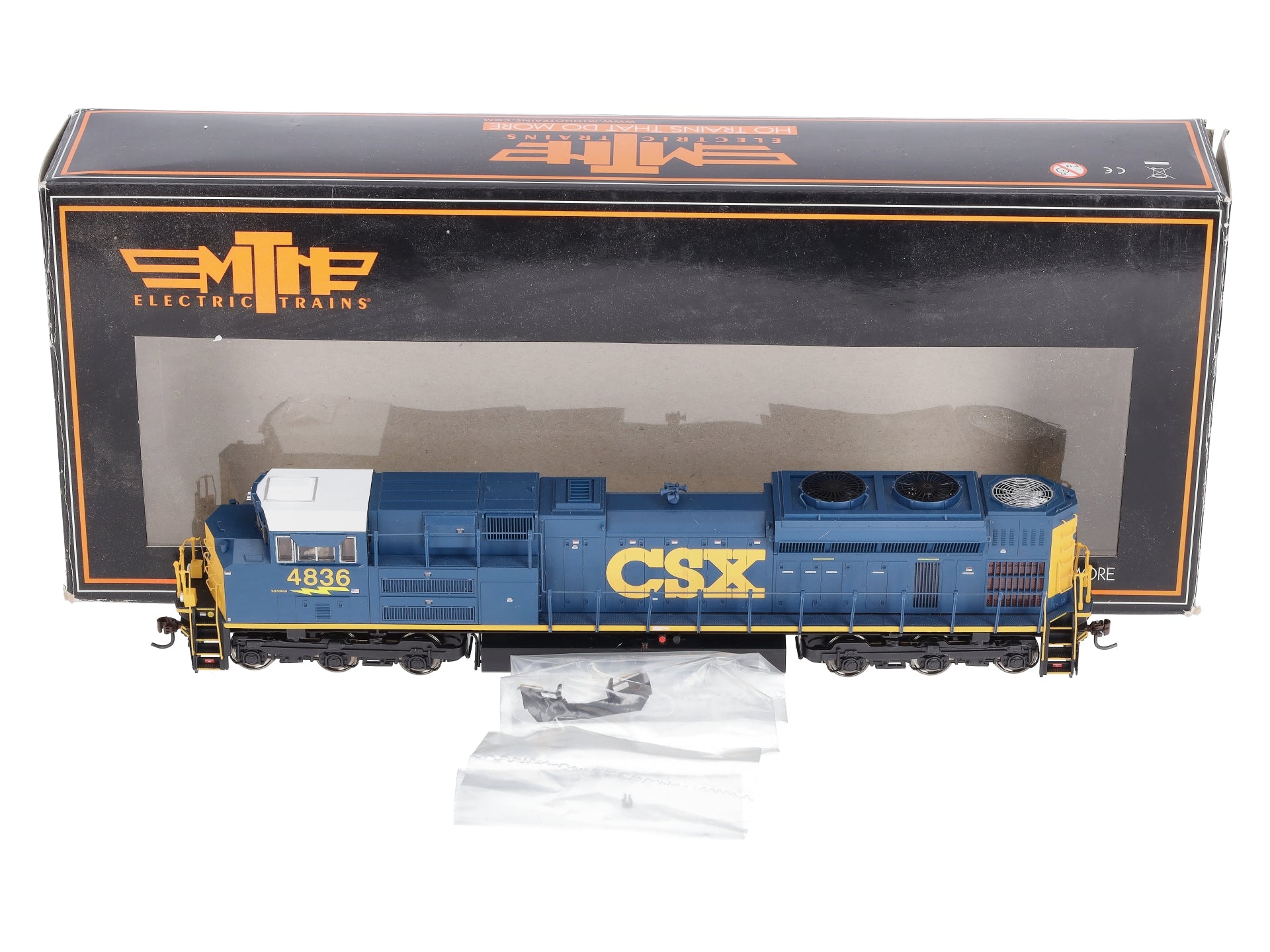 MTH 80-2063-0 CSX HO Scale SD70ACe Diesel Engine (DCC Ready) #4836