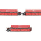Kato 106-6178 N BNSF "Swoosh Logo" Gunderson MAXI-IV Well Car Set (Set of 3)