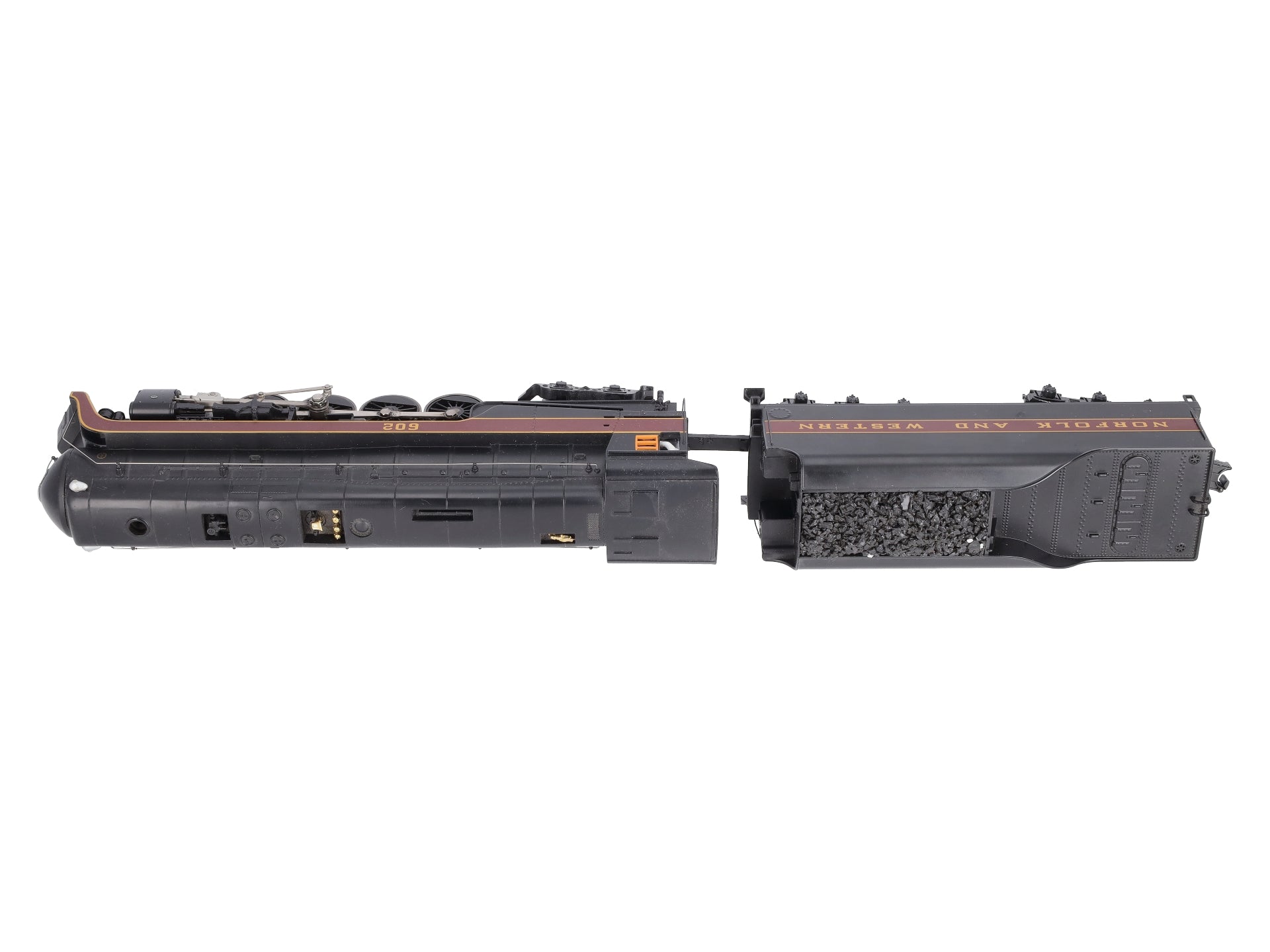 MTH 30-1676-1 Norfolk & Western Imperial J 4-8-4 Steam Loco w/Proto-Snd 3.0 #602