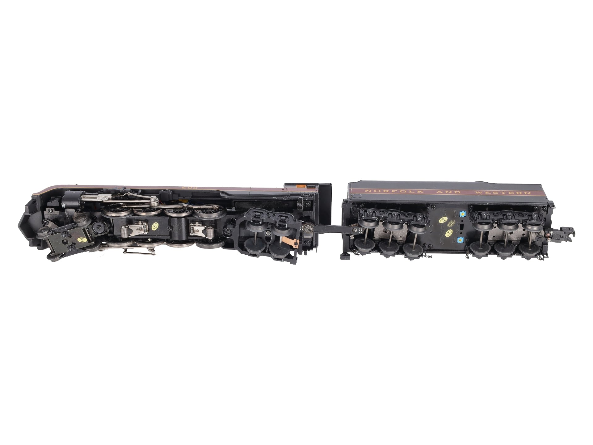 MTH 30-1676-1 Norfolk & Western Imperial J 4-8-4 Steam Loco w/Proto-Snd 3.0 #602