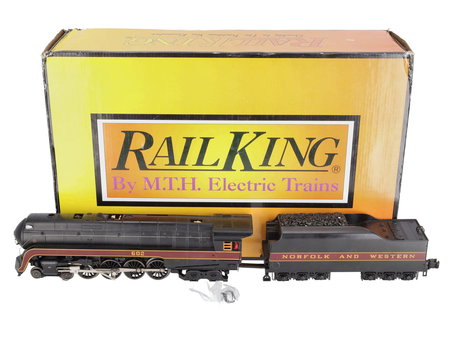 MTH 30-1676-1 Norfolk & Western Imperial J 4-8-4 Steam Loco w/Proto-Snd 3.0 #602
