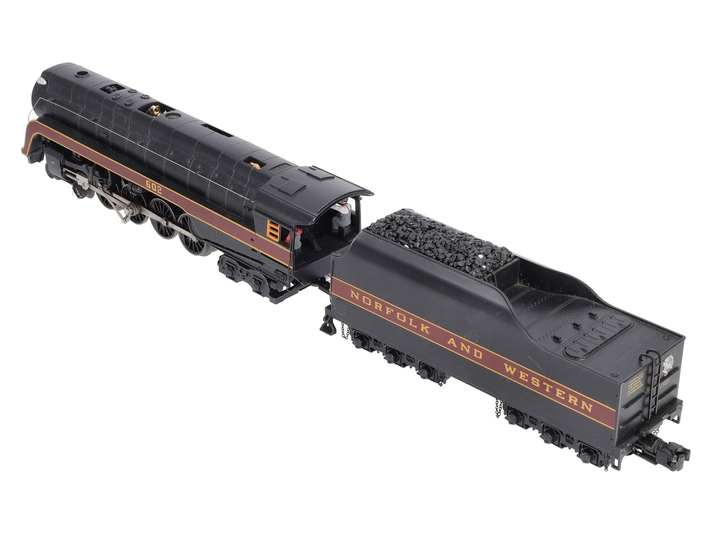 MTH 30-1676-1 Norfolk & Western Imperial J 4-8-4 Steam Loco w/Proto-Snd 3.0 #602
