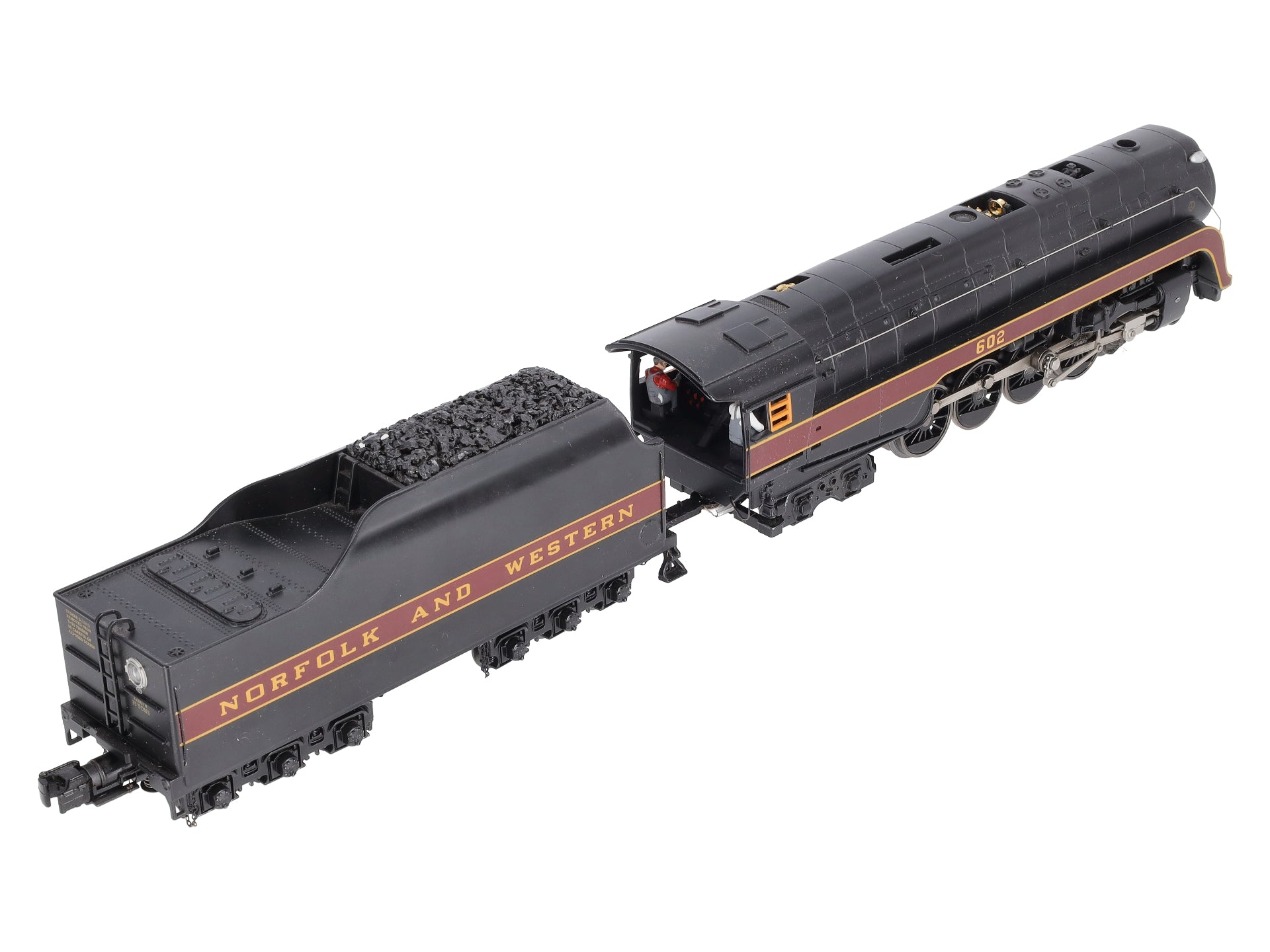 MTH 30-1676-1 Norfolk & Western Imperial J 4-8-4 Steam Loco w/Proto-Snd 3.0 #602