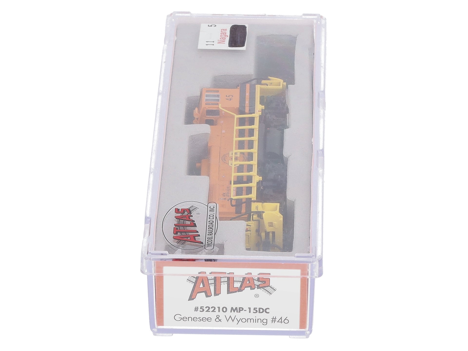 Atlas 52209 N Scale Genesee & Wyoming MP15DC Diesel Locomotive #45