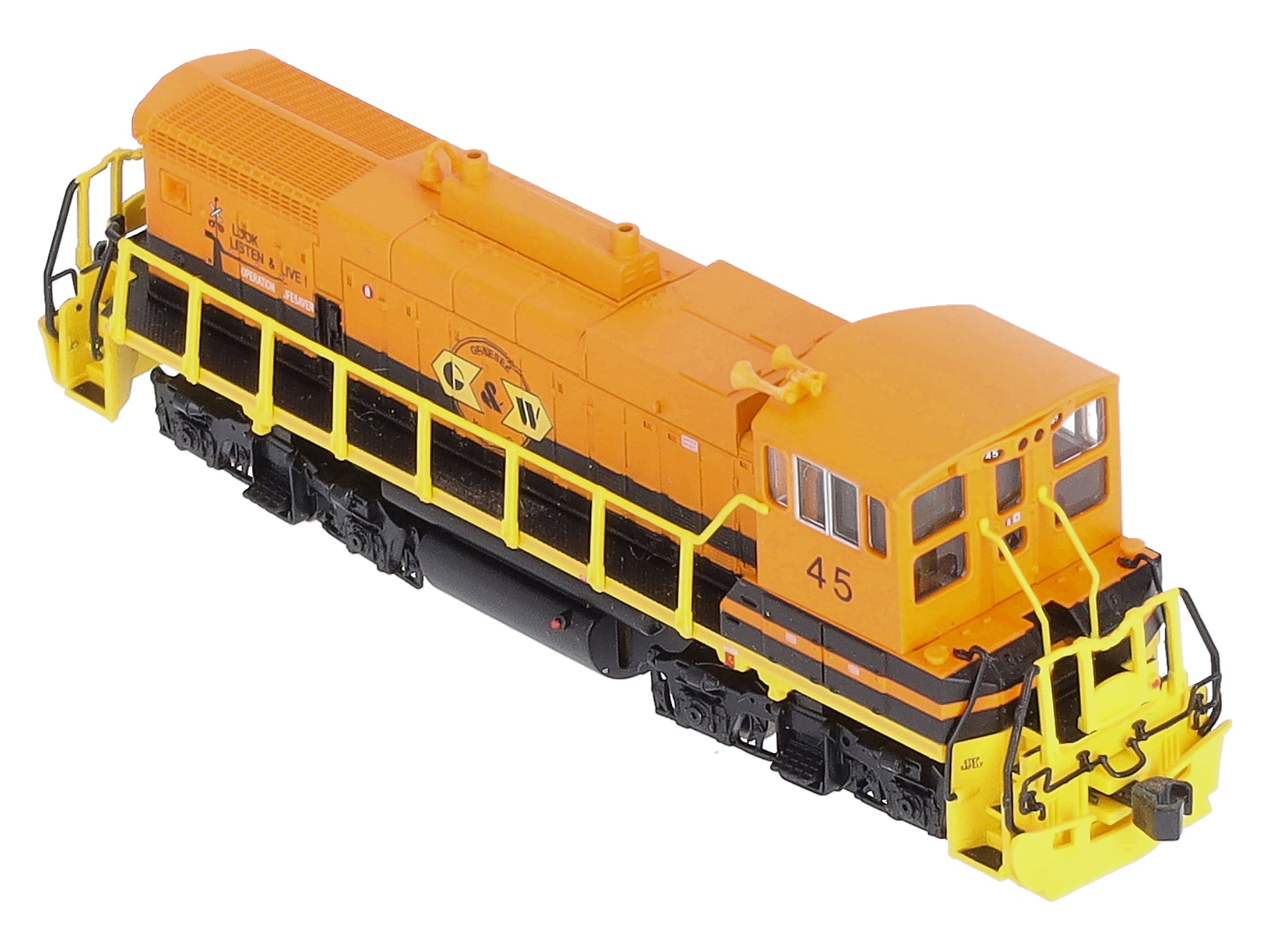Atlas 52209 N Scale Genesee & Wyoming MP15DC Diesel Locomotive #45