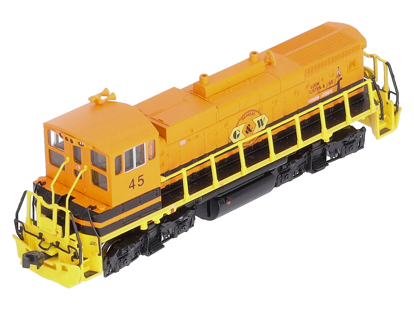 Atlas 52209 N Scale Genesee & Wyoming MP15DC Diesel Locomotive #45