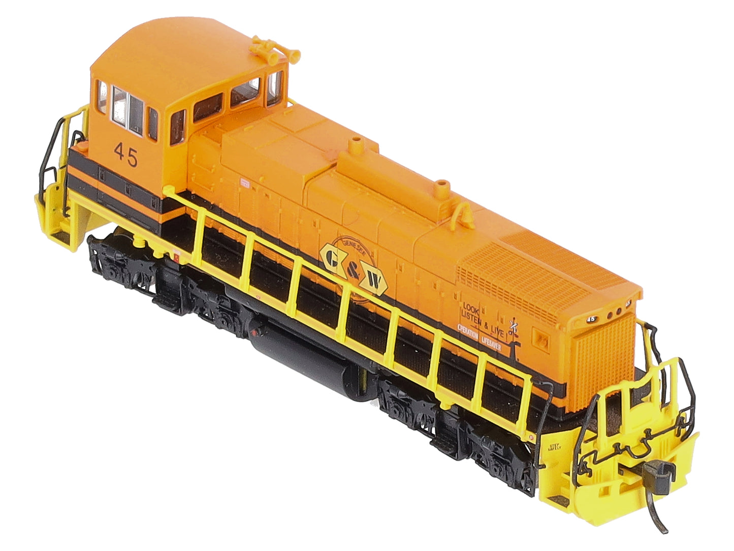 Atlas 52209 N Scale Genesee & Wyoming MP15DC Diesel Locomotive #45