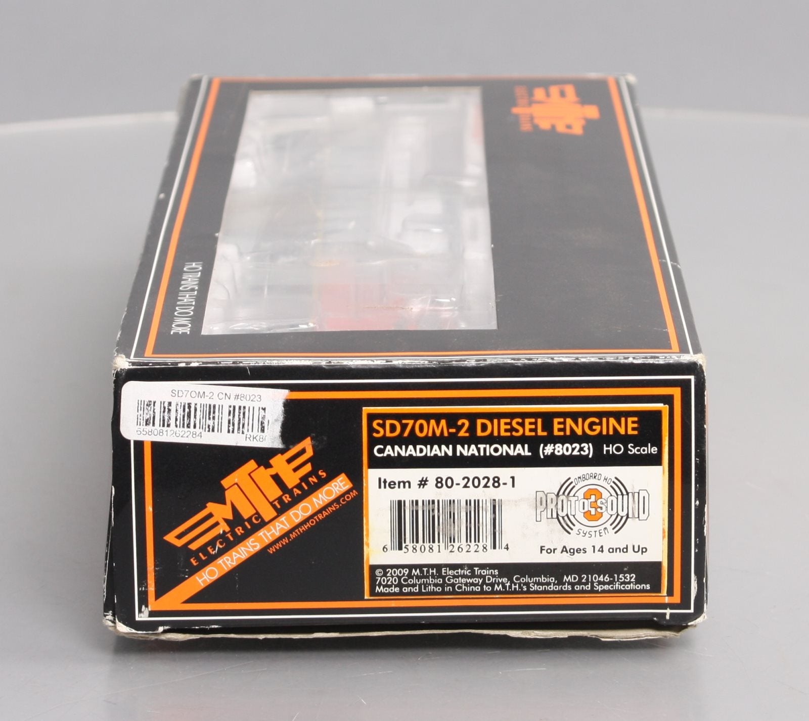 MTH 80-2028-1 Canadian National HO Scale SD70M-2 Diesel Engine w/PS3