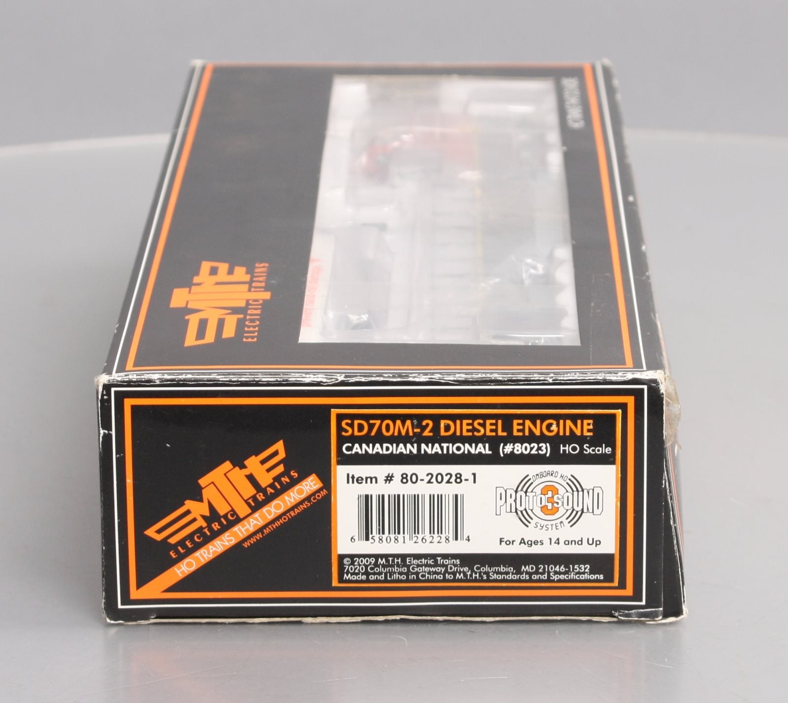 MTH 80-2028-1 Canadian National HO Scale SD70M-2 Diesel Engine w/PS3