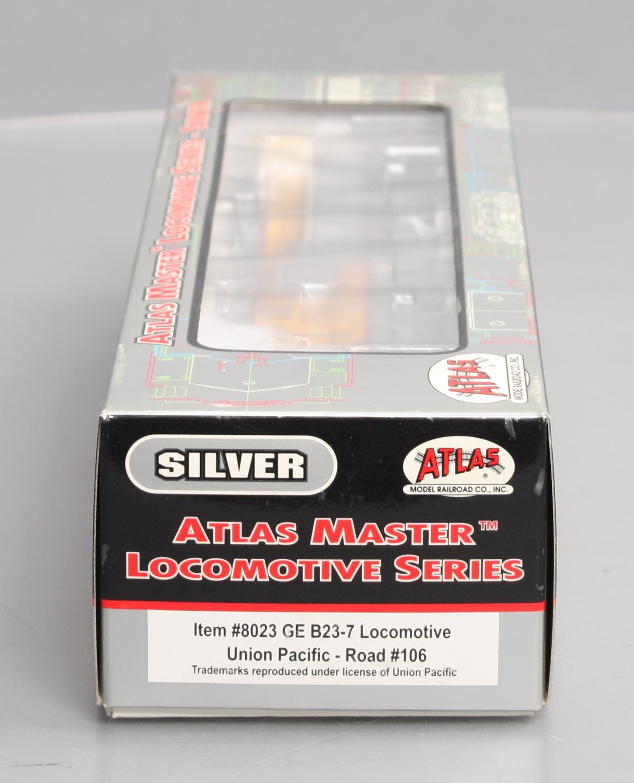 Atlas 8023 HO Scale Union Pacific GE B23-7 Diesel Locomotive #106