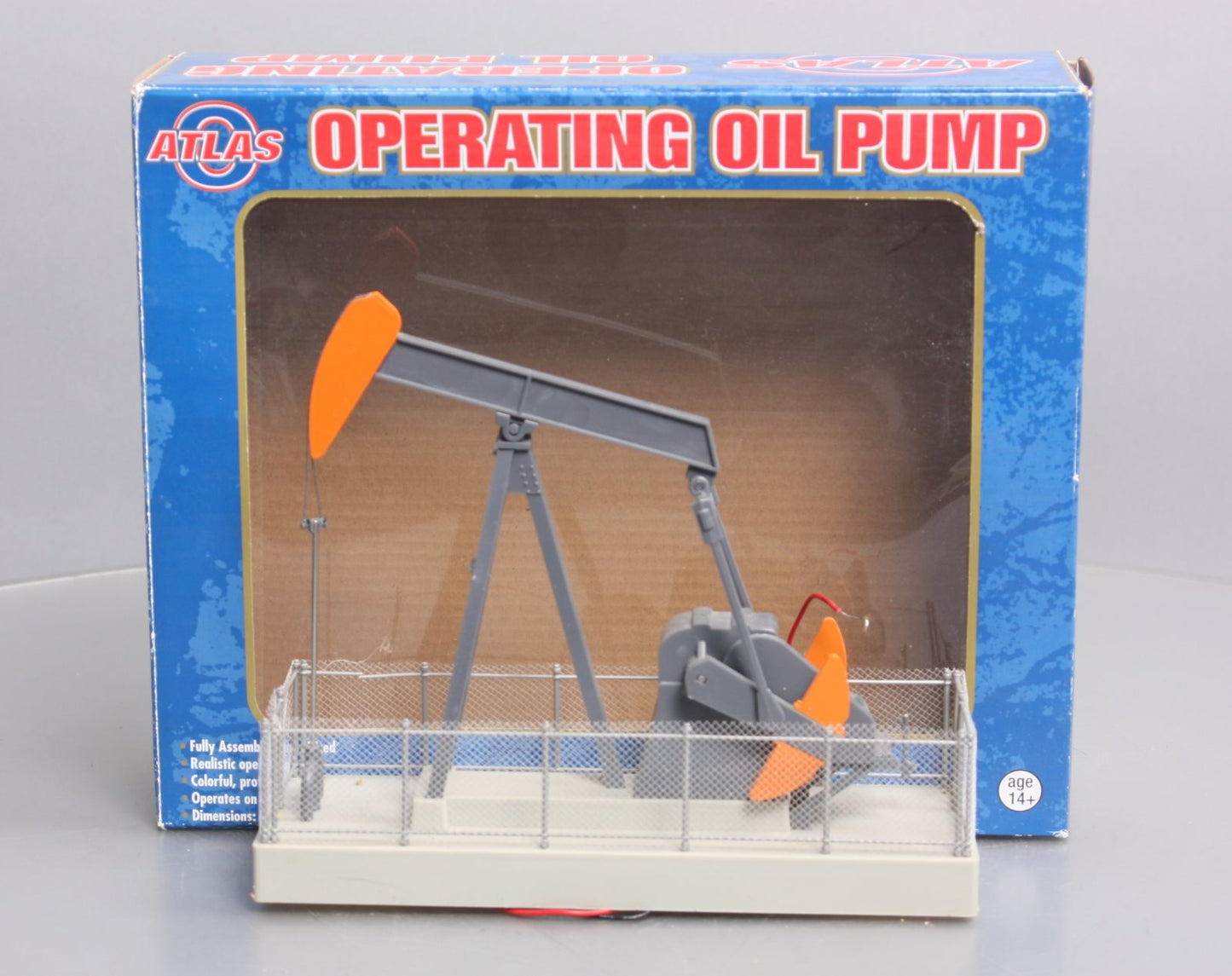 Atlas 66905 O Scale Orange & Black Operating Oil Pump