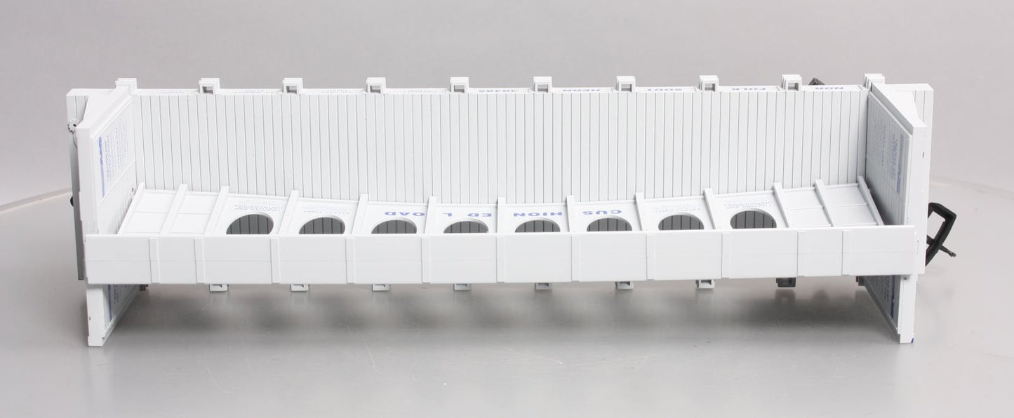 USA Trains R17413A G Norfolk Southern Center Beam Flat Car (Gray) #30485
