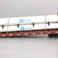 USA Trains R17617A G C&S Pipe Load Flat Cars (BC Red) #099
