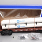USA Trains R17617A G C&S Pipe Load Flat Cars (BC Red) #099